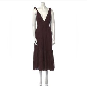 NWT House Of Harlow 1960 Brown Sleeveless Dress
